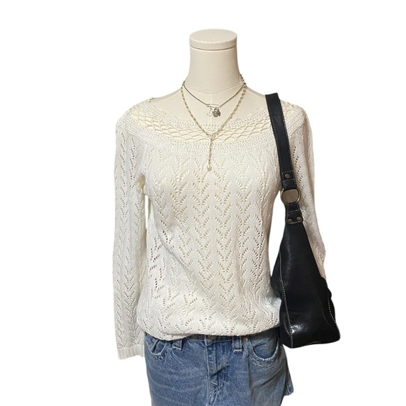 knit/crochet top - Picture 1 of 4